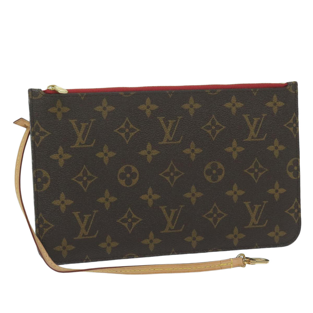 LOUIS VUITTON Monogram Neverfull MM Pouch Accessory Pouch LV am5581