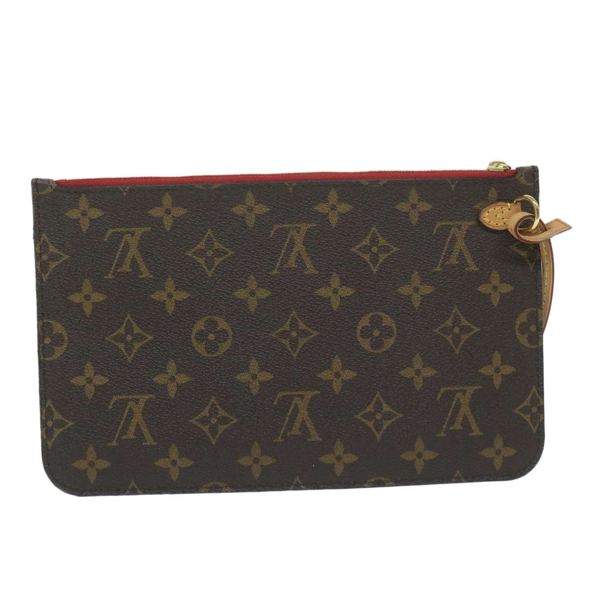 LOUIS VUITTON Monogram Neverfull MM Pouch Accessory Pouch LV am5581