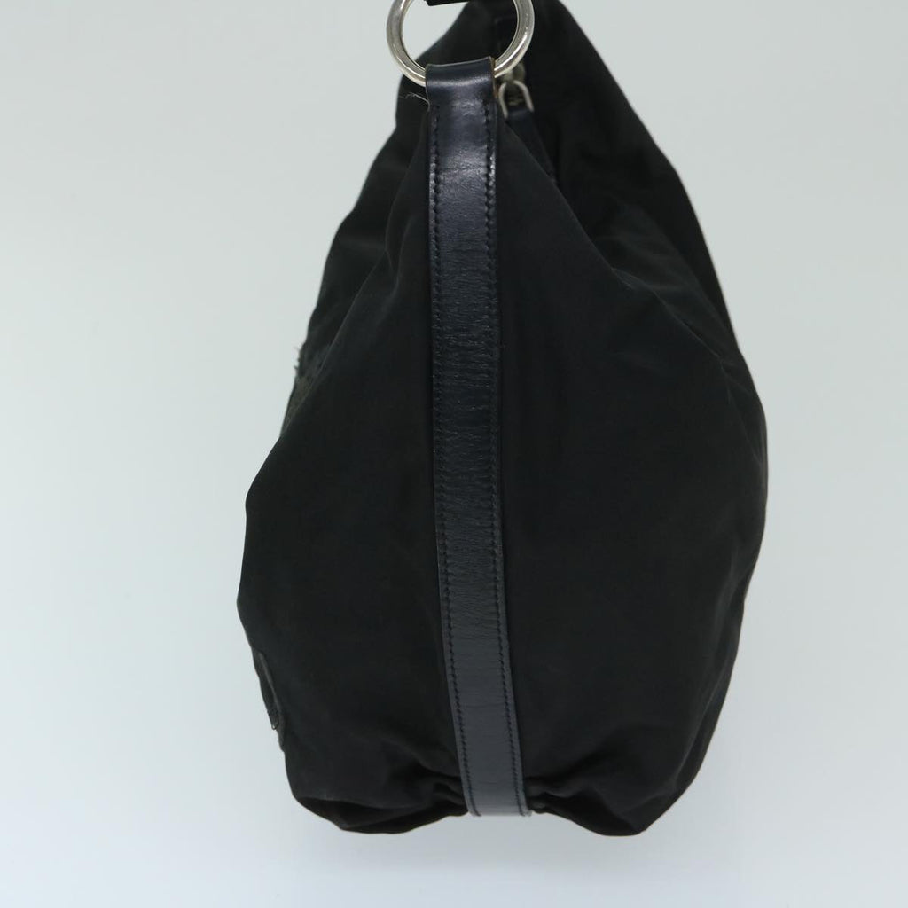 PRADA Shoulder Bag Nylon Black am5930