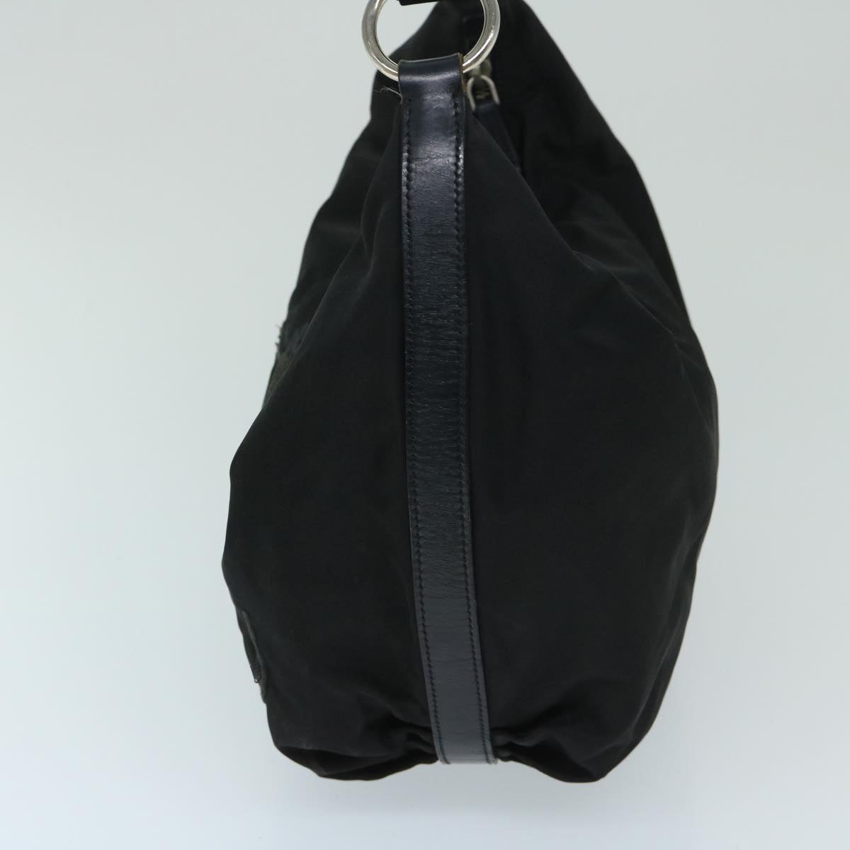 PRADA Shoulder Bag Nylon Black am5930