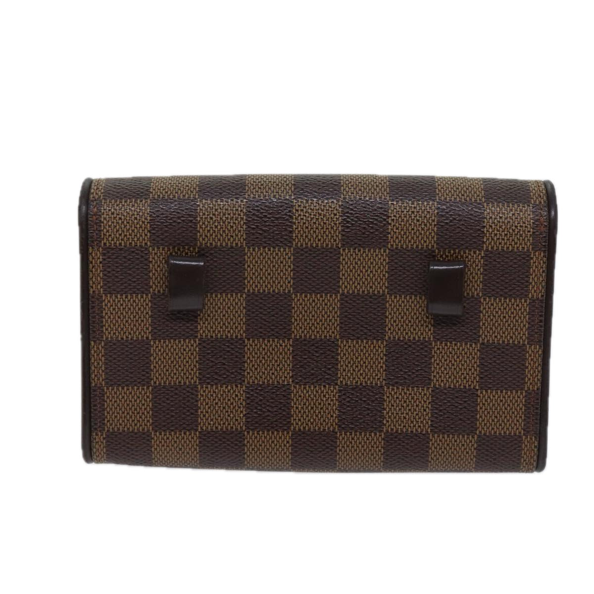 LOUIS VUITTON Damier Ebene Pochette Florentine Waist Bag N51856 LV am6004