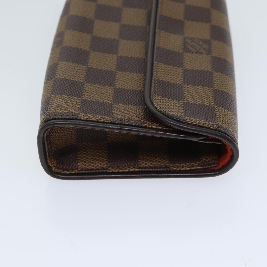 LOUIS VUITTON Damier Ebene Pochette Florentine Waist Bag N51856 LV am6004