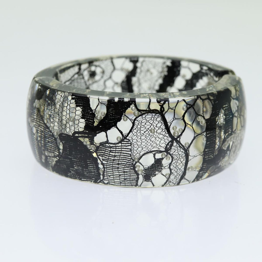 CHANEL COCO Mark Bracelet Black CC am6015