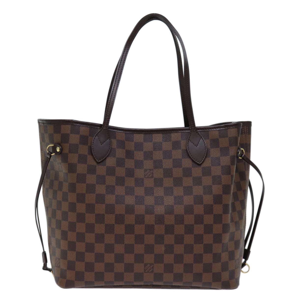 LOUIS VUITTON Damier Ebene Neverfull MM Tote Bag N51105 LV am6117AV