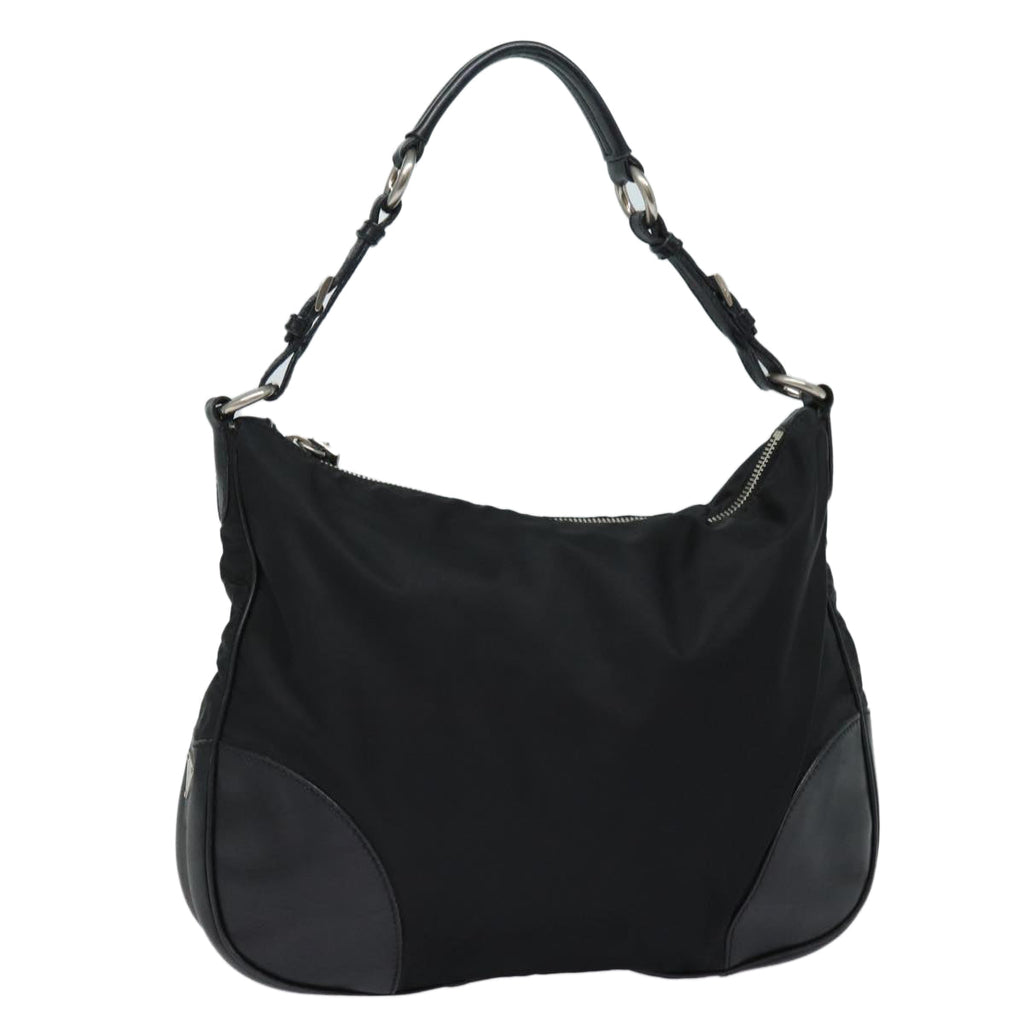 PRADA Shoulder Bag Nylon Black am6640