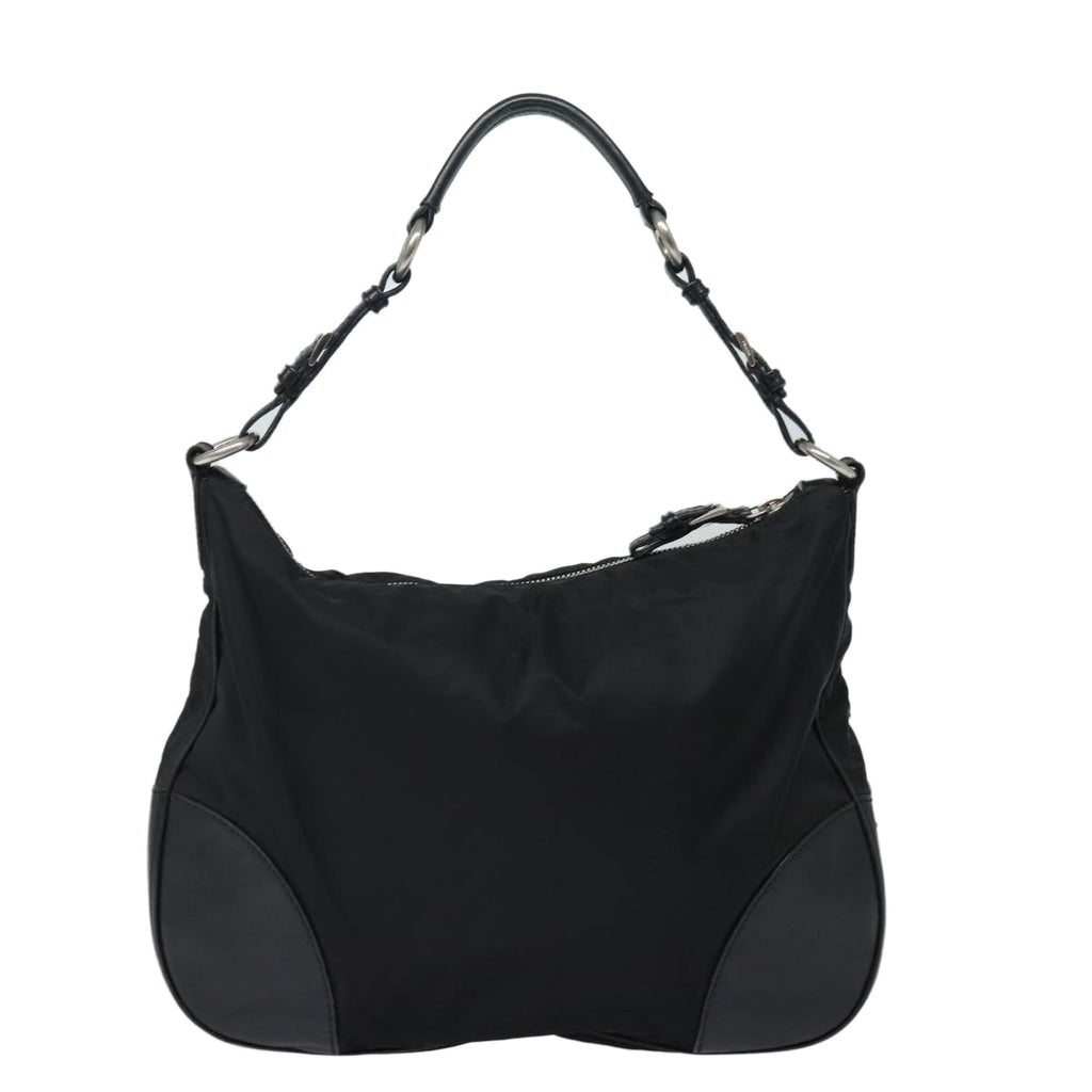 PRADA Shoulder Bag Nylon Black am6640