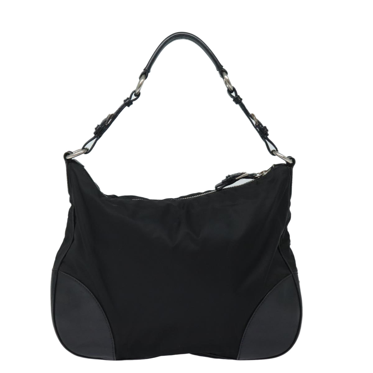 PRADA Shoulder Bag Nylon Black am6640