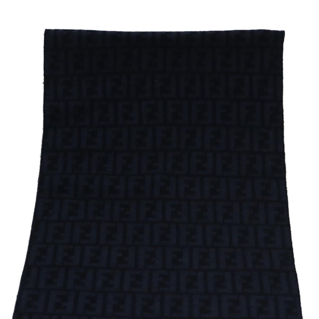 FENDI Zucca Canvas Scarf Wool Beige am7263