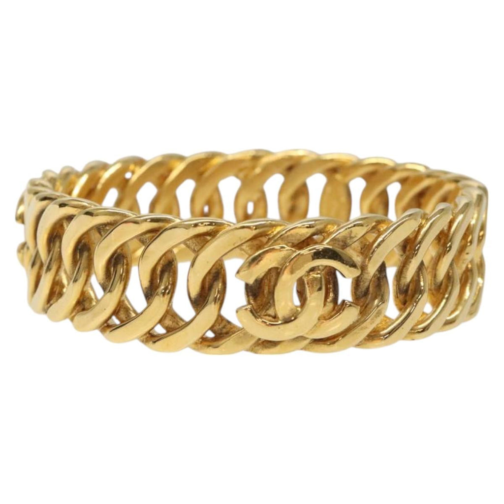 CHANEL COCO Bracelet metal Gold CC am7652