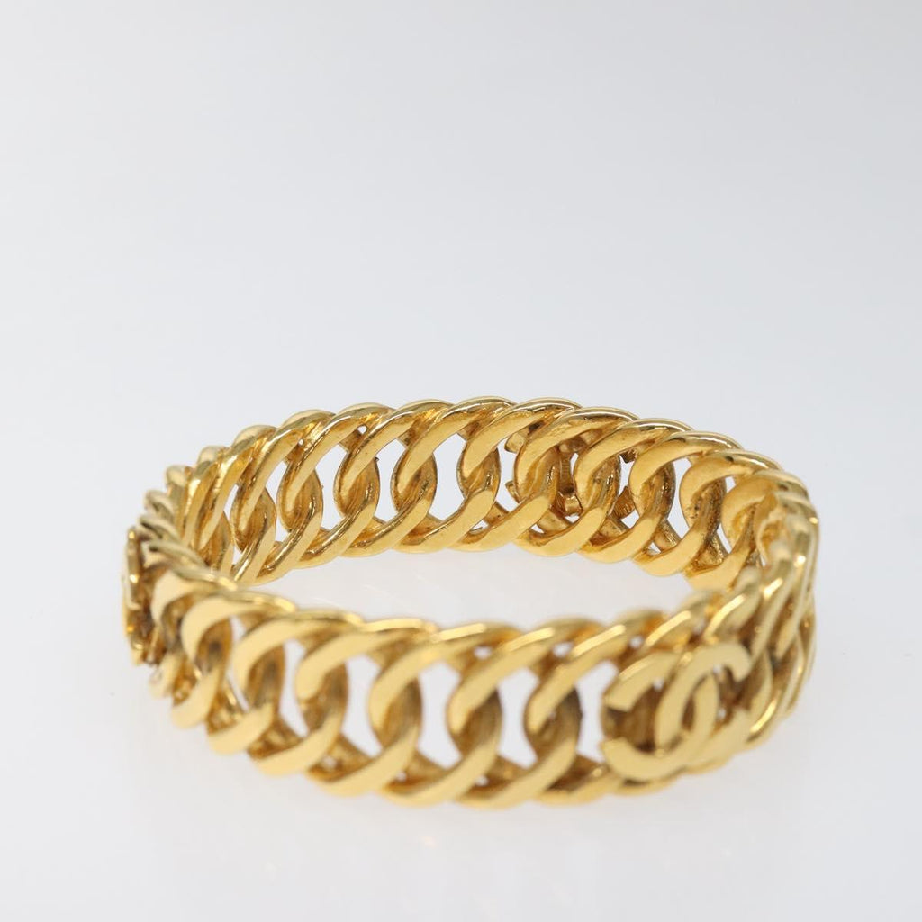 CHANEL COCO Bracelet metal Gold CC am7652