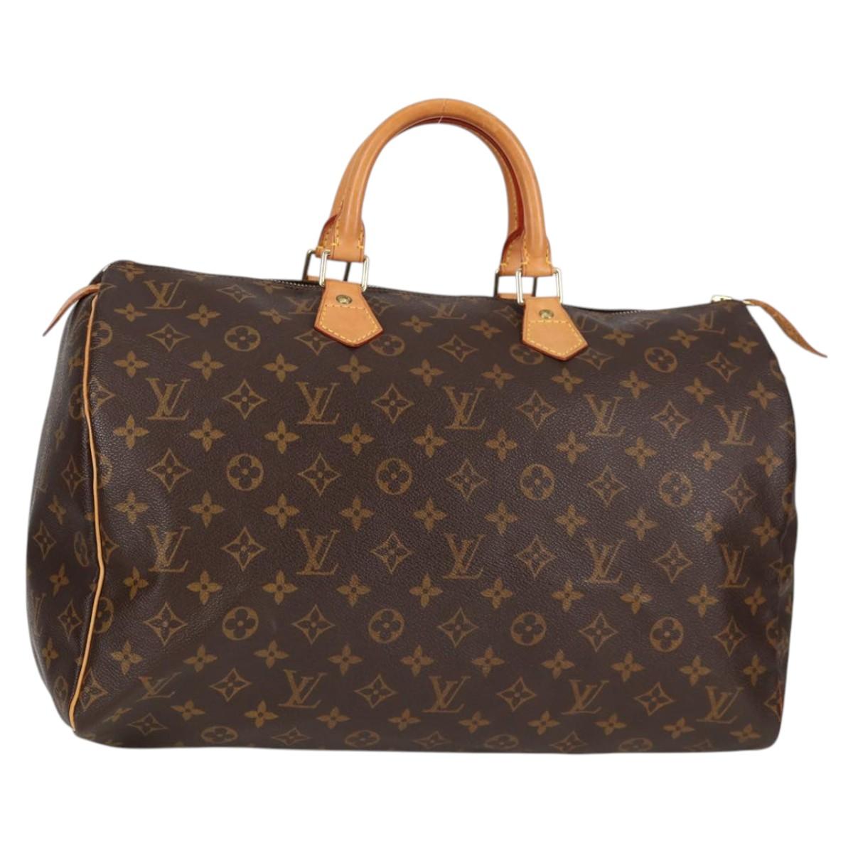 LOUIS VUITTON Monogram Speedy 40 Hand Bag M41522 LV am8443A