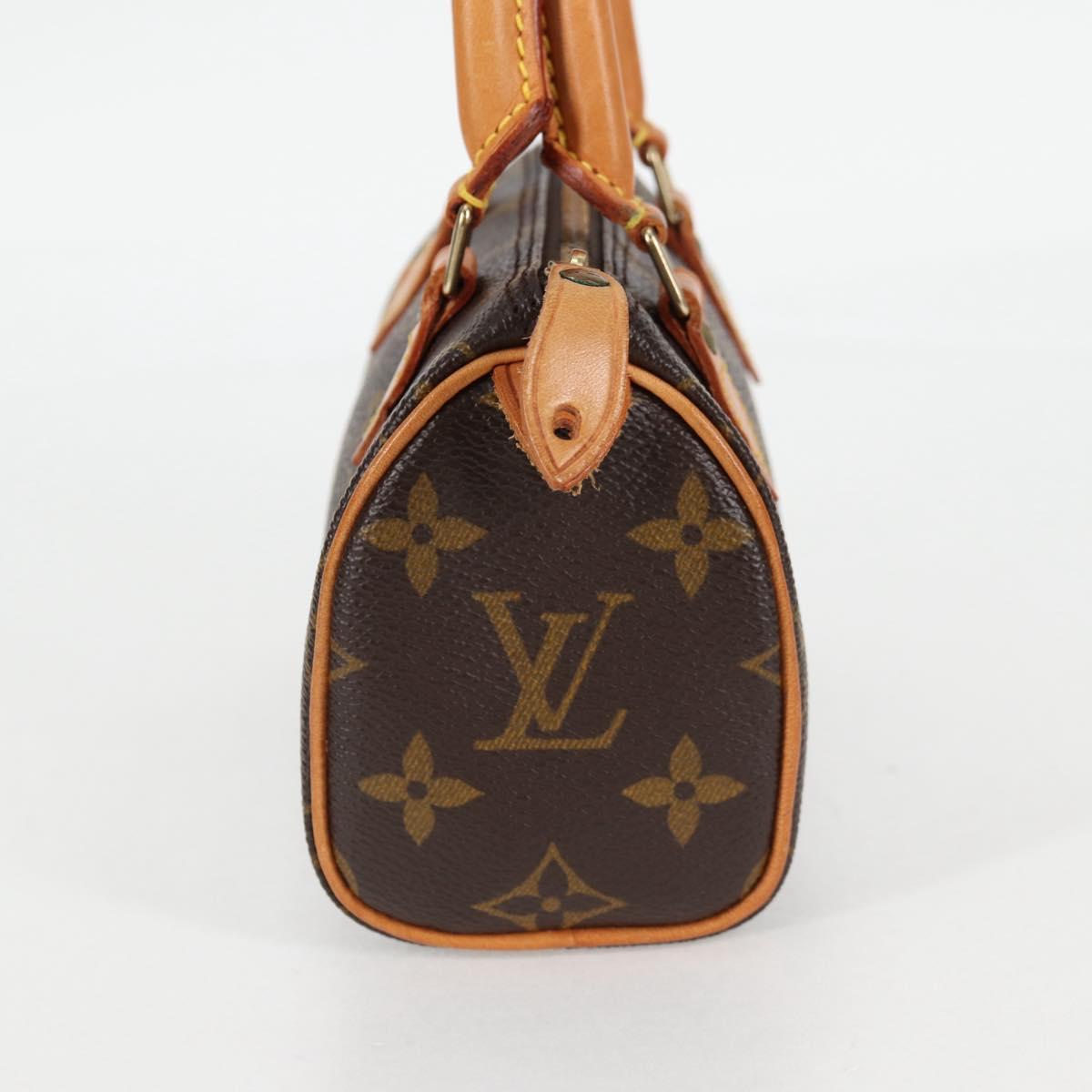 LOUIS VUITTON Monogram Mini Speedy Hand Bag M41534 LV am8561V