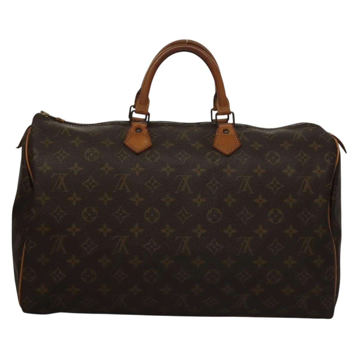 LOUIS VUITTON Monogram Speedy 40 Hand Bag M41522 LV am8754