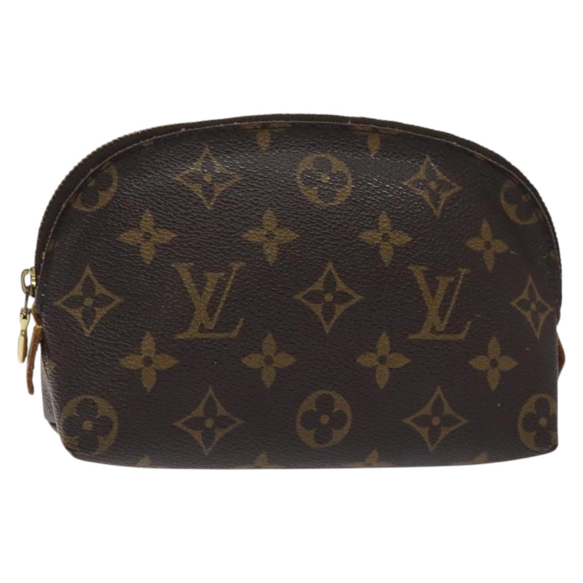 LOUIS VUITTON Monogram Pochette Cosmetic PM Pouch M43998 LV am8784