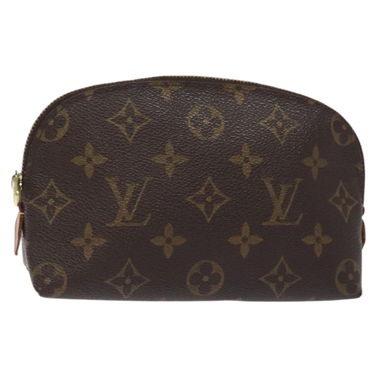 LOUIS VUITTON Monogram Pochette Cosmetic PM Pouch M43998 LV am8785