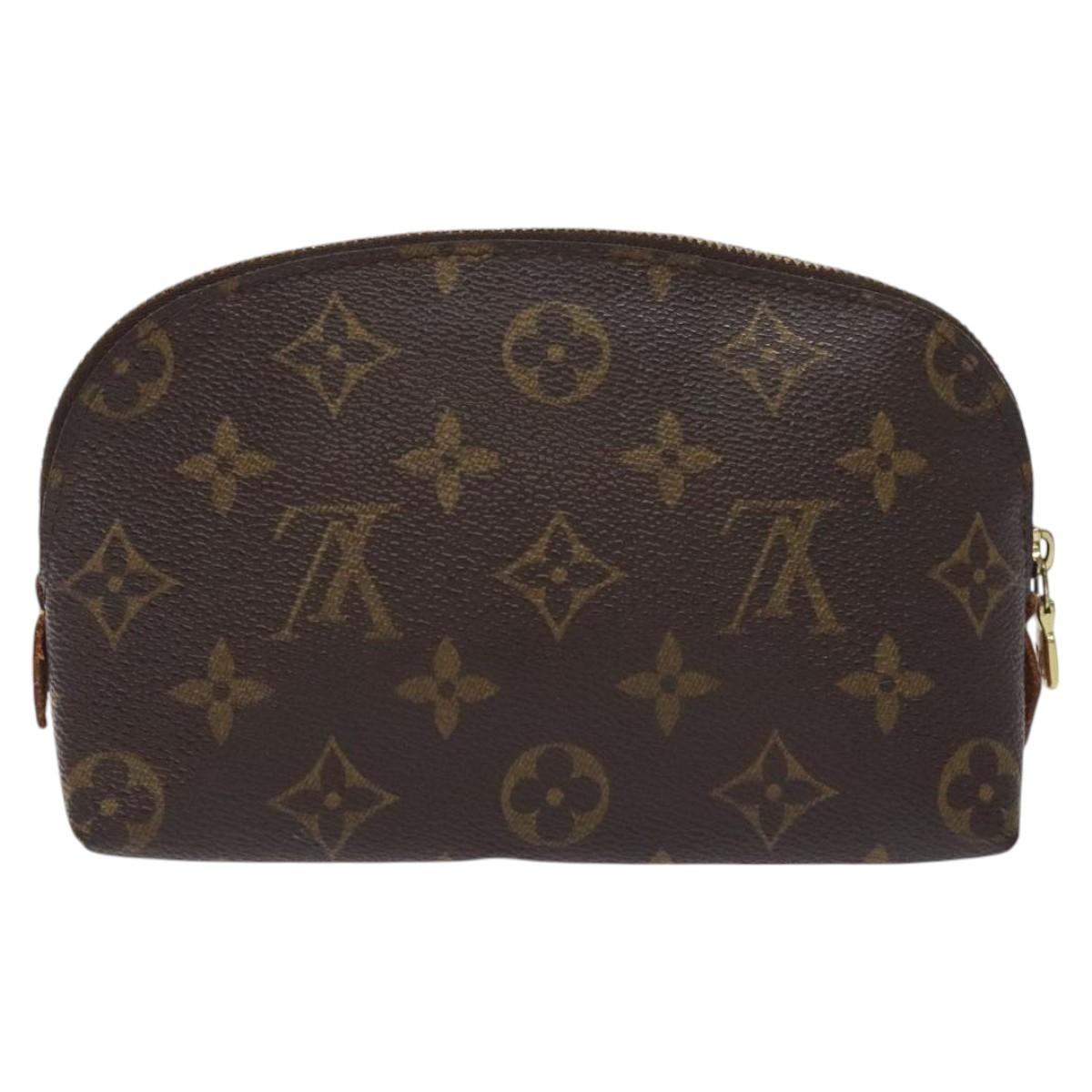 LOUIS VUITTON Monogram Pochette Cosmetic PM Pouch M43998 LV am8785
