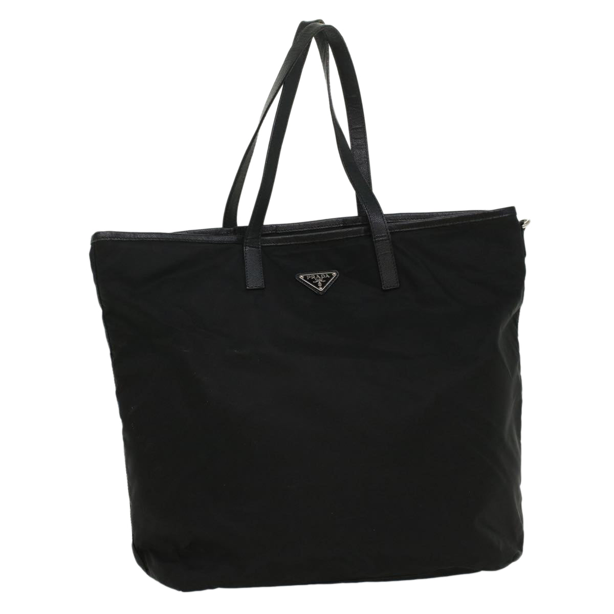 PRADA Tote Bag Nylon Black ar10242