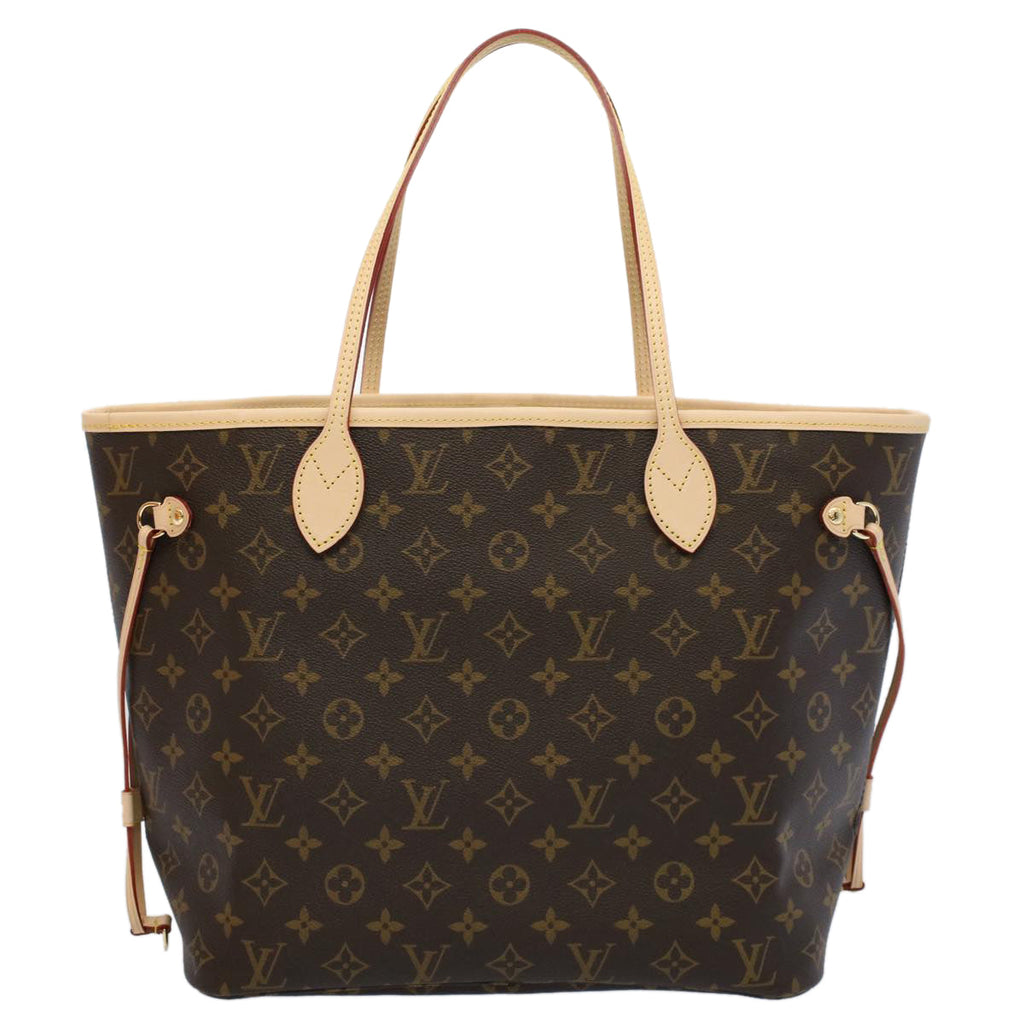 LOUIS VUITTON Monogram Neverfull MM Tote Bag M40156 LV ar10581S