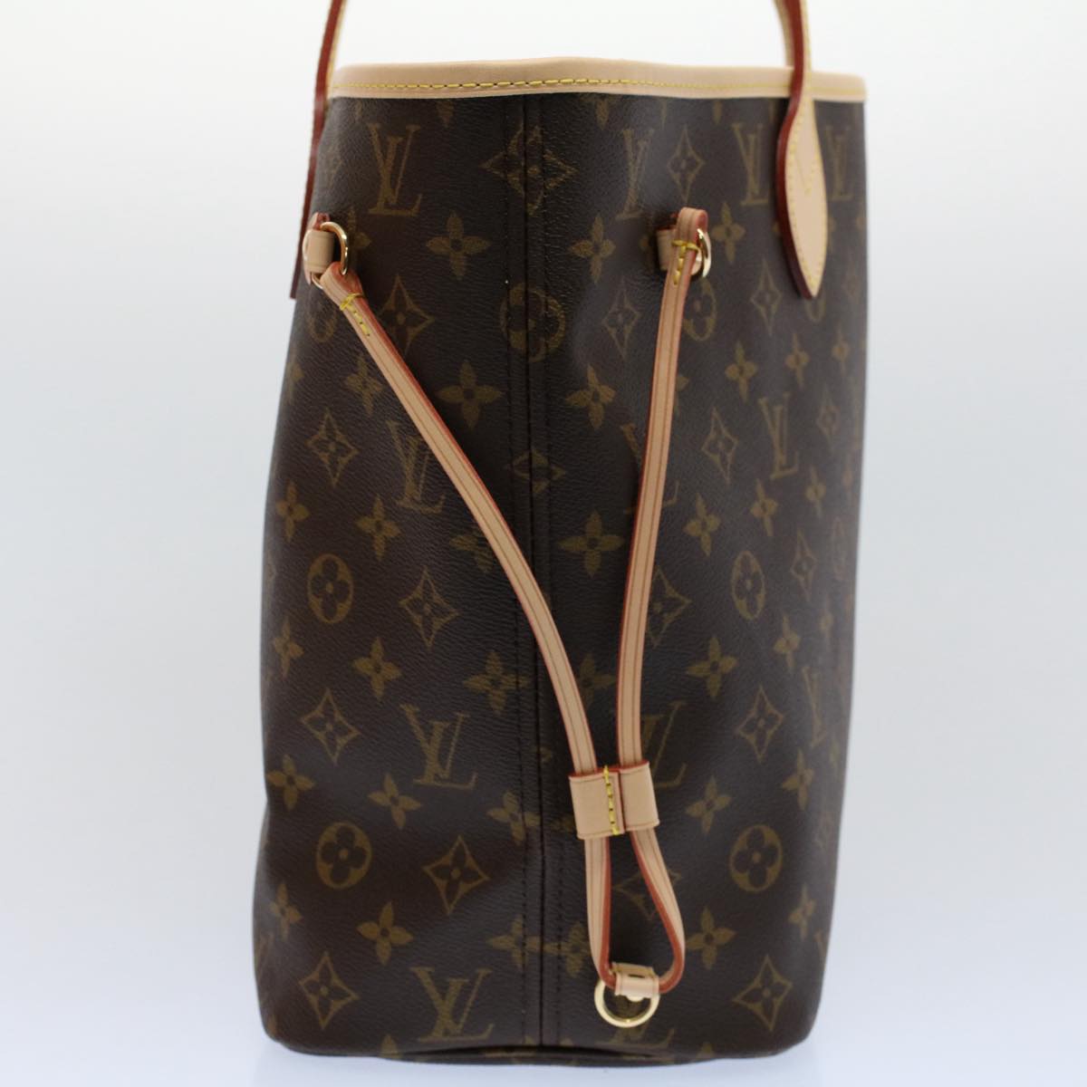 LOUIS VUITTON Monogram Neverfull MM Tote Bag M40156 LV ar10581S