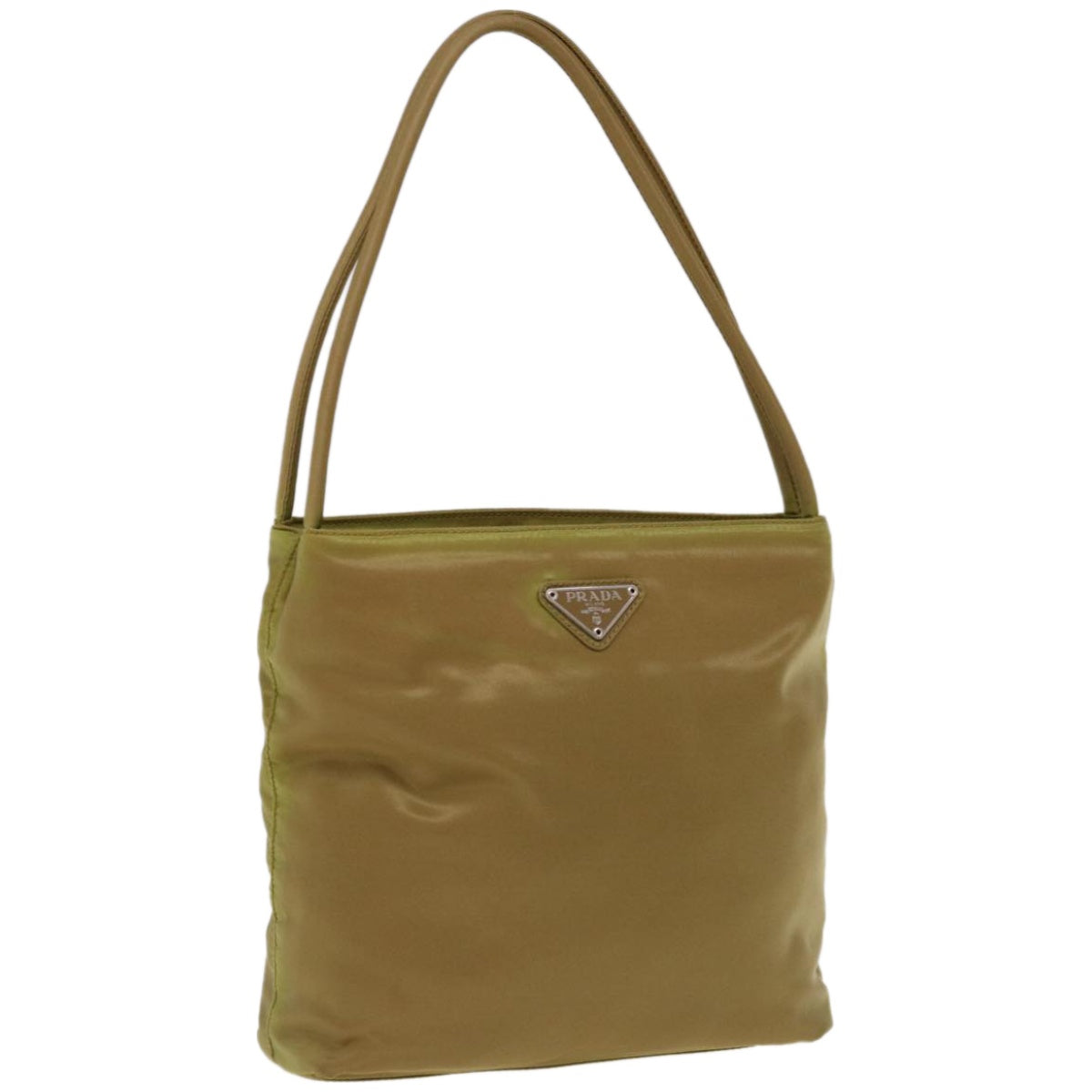 PRADA Shoulder Bag Nylon Khaki ar11362B