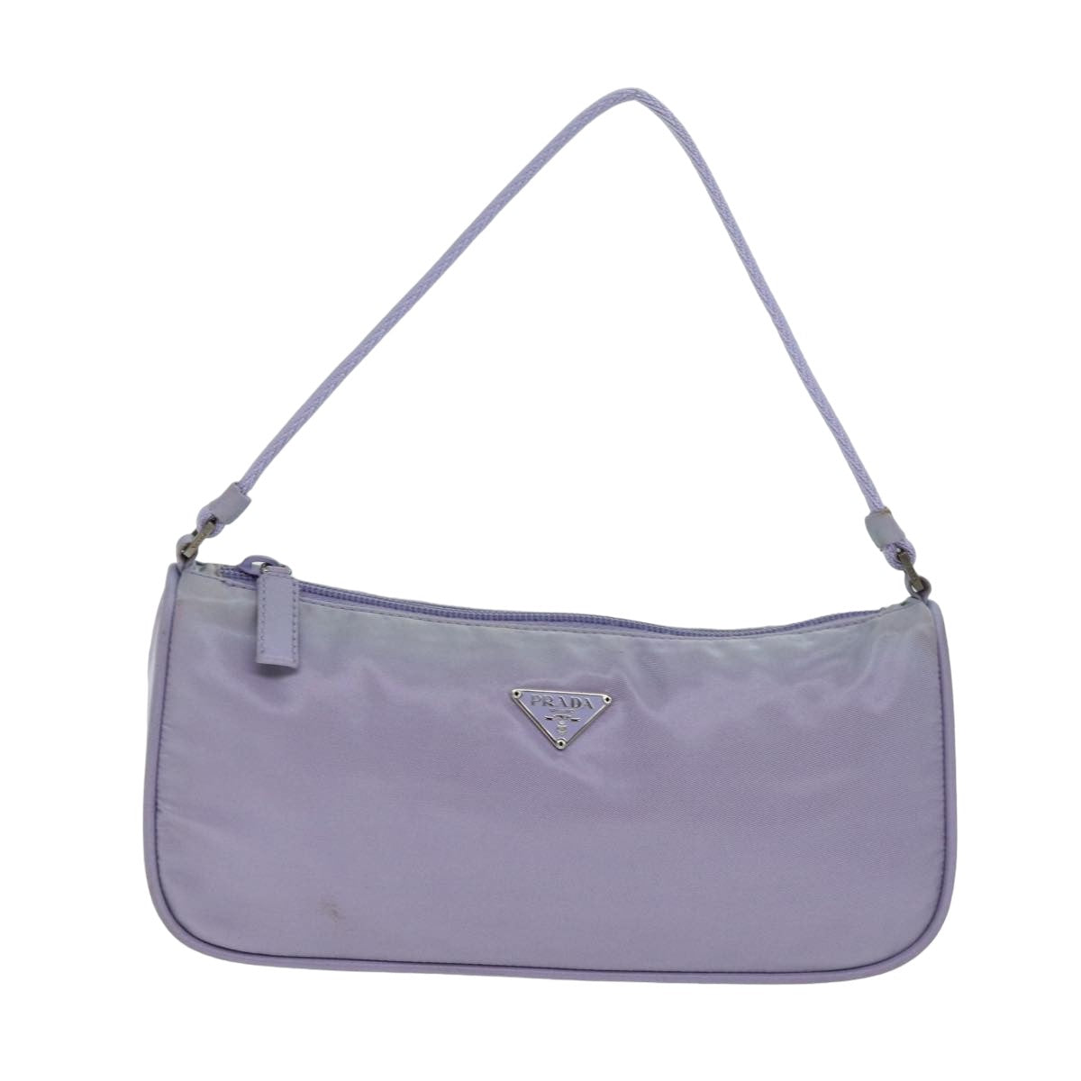 PRADA Accessory Pouch Nylon Purple ar12130