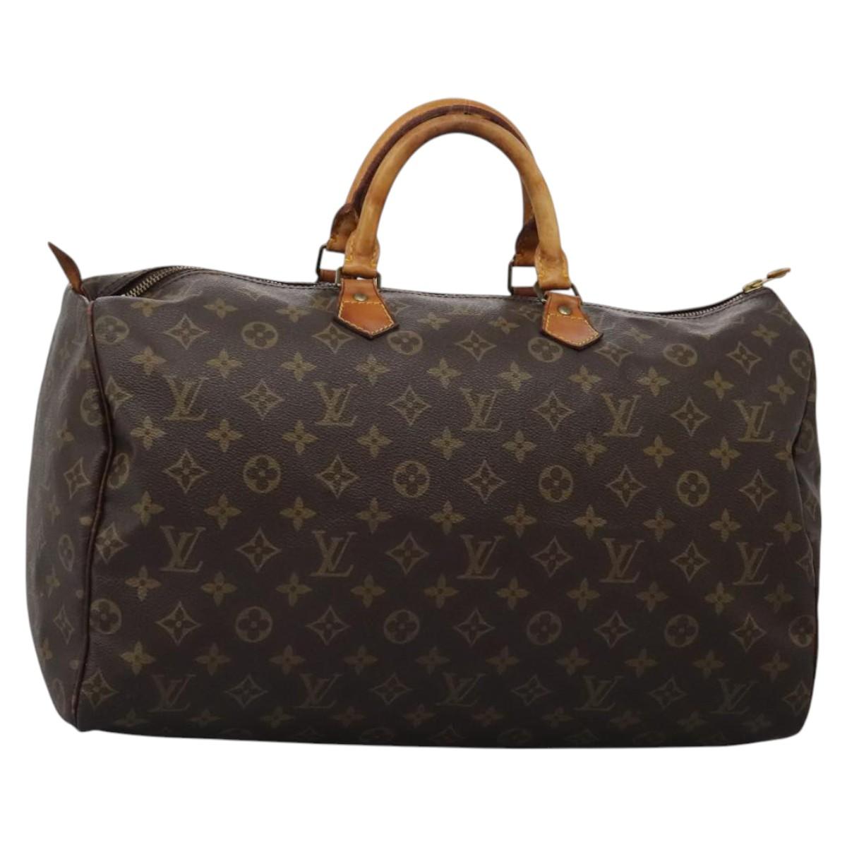 LOUIS VUITTON Monogram Speedy 40 Hand Bag M41522 LV ar13487