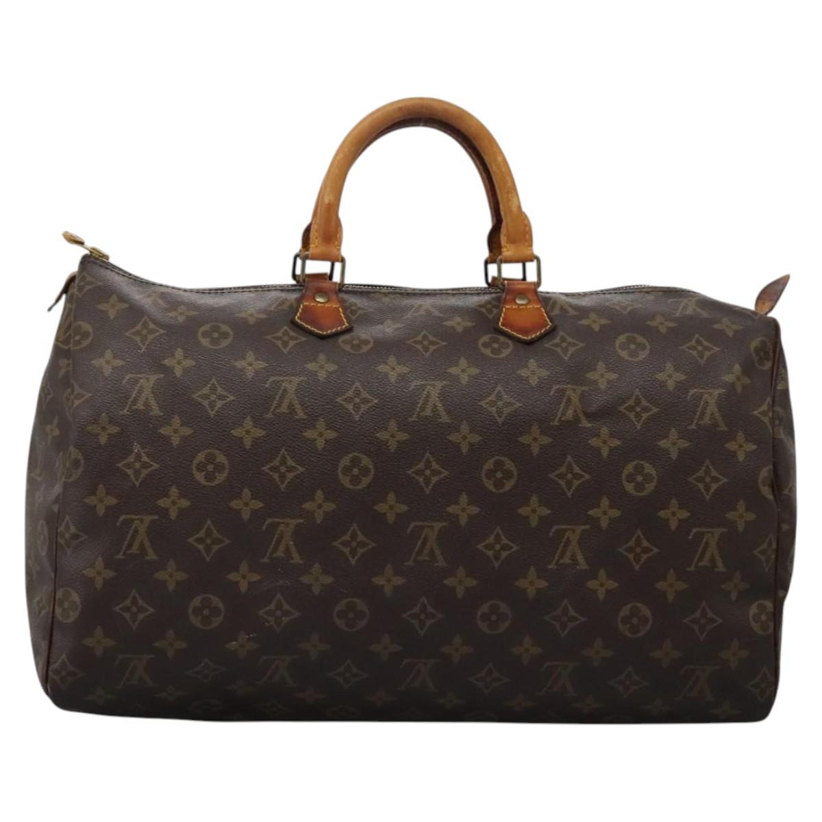 LOUIS VUITTON Monogram Speedy 40 Hand Bag M41522 LV ar13487
