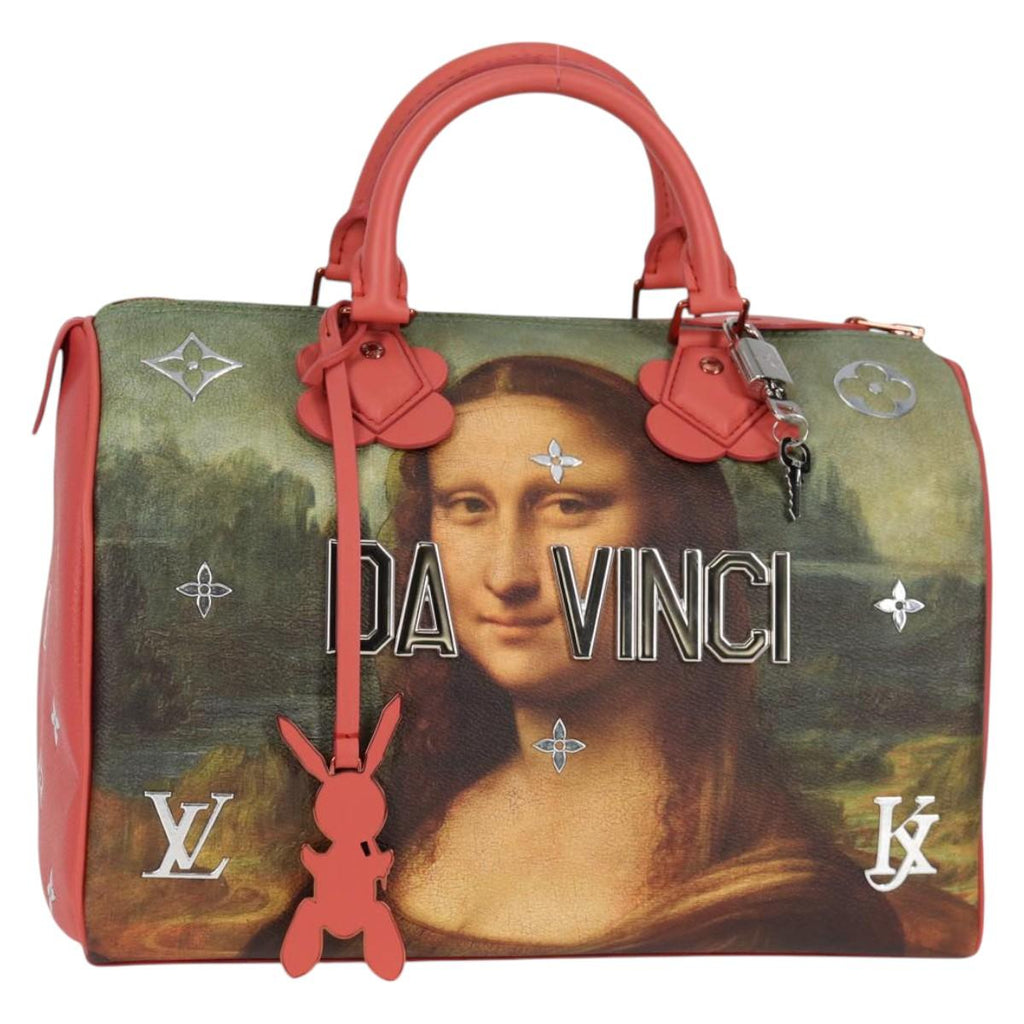 LOUIS VUITTON Masters Collection DA VINCI Speedy 30 Bag M43372 ar13671SM