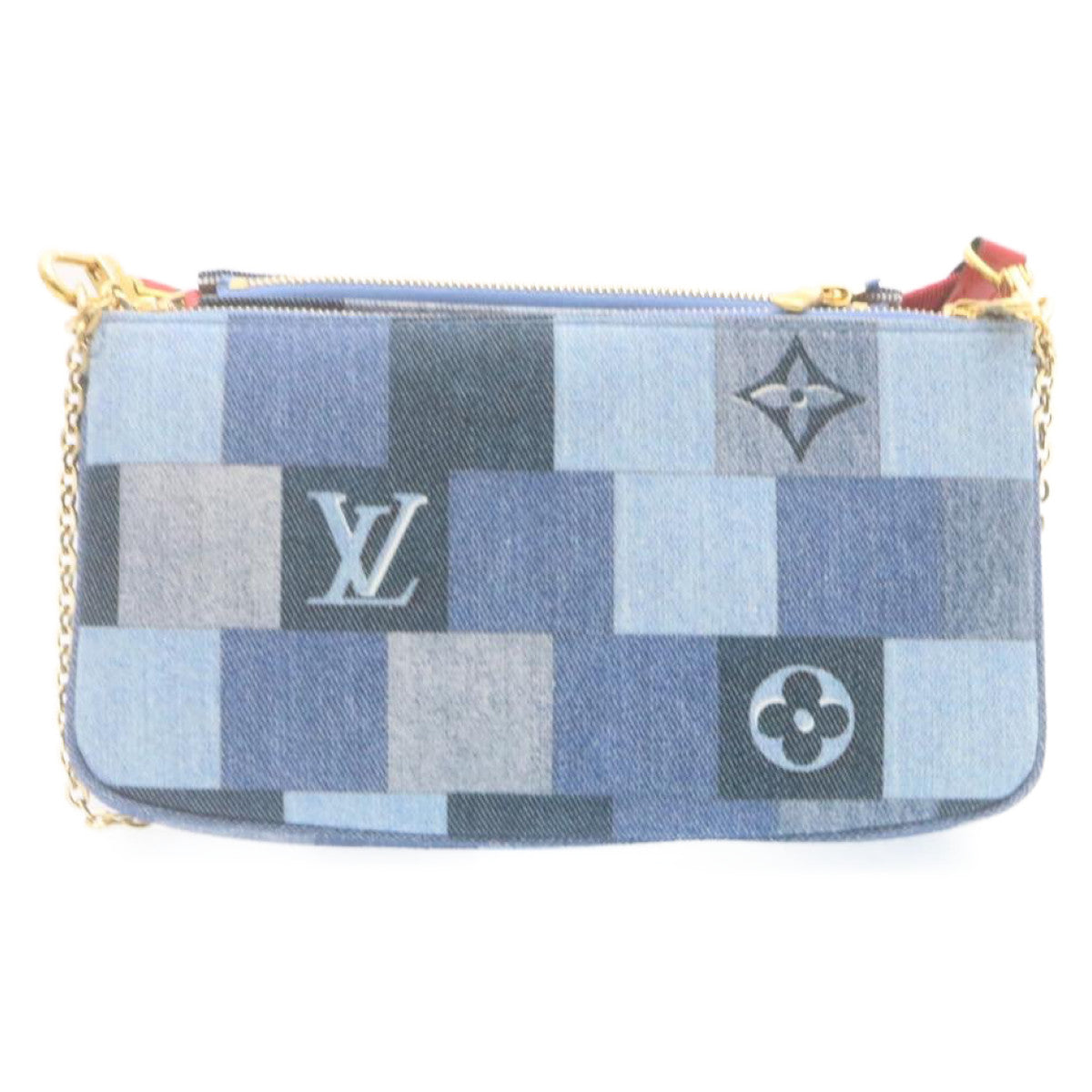 LOUIS VUITTON Denim Multi Pochette Accessoires Shoulder Bag M44990 ar6462A