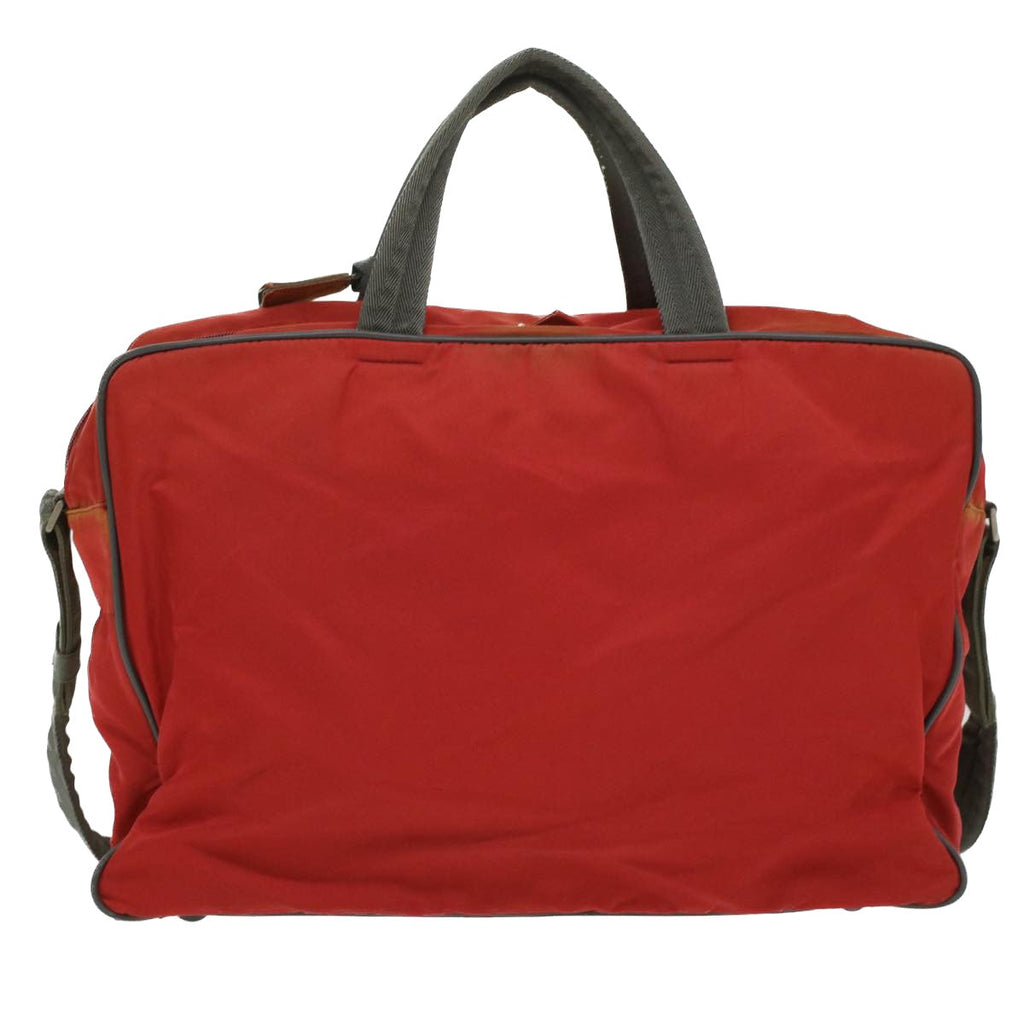 PRADA Hand Bag Nylon 2way Red ar8326