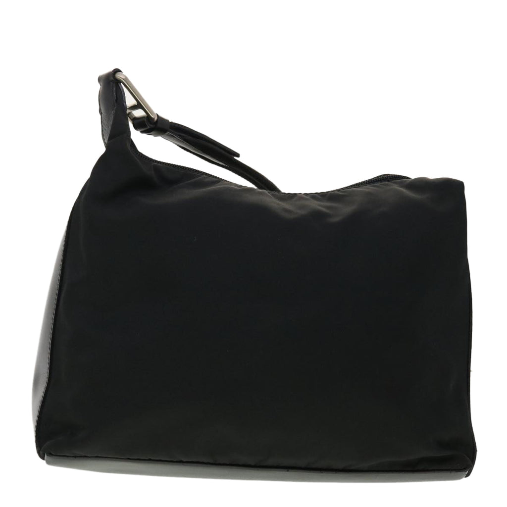 PRADA Shoulder Bag Nylon Black ar9230