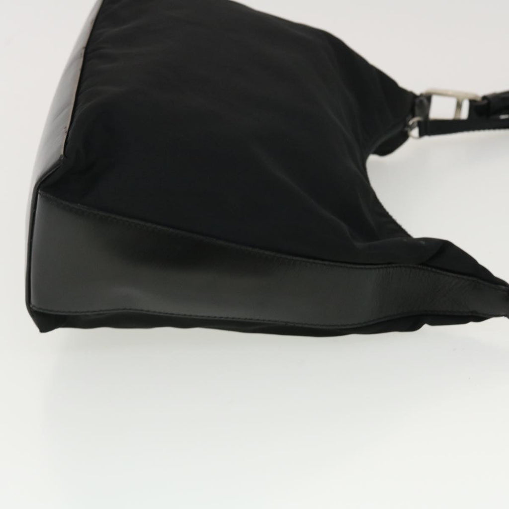 PRADA Shoulder Bag Nylon Black ar9230