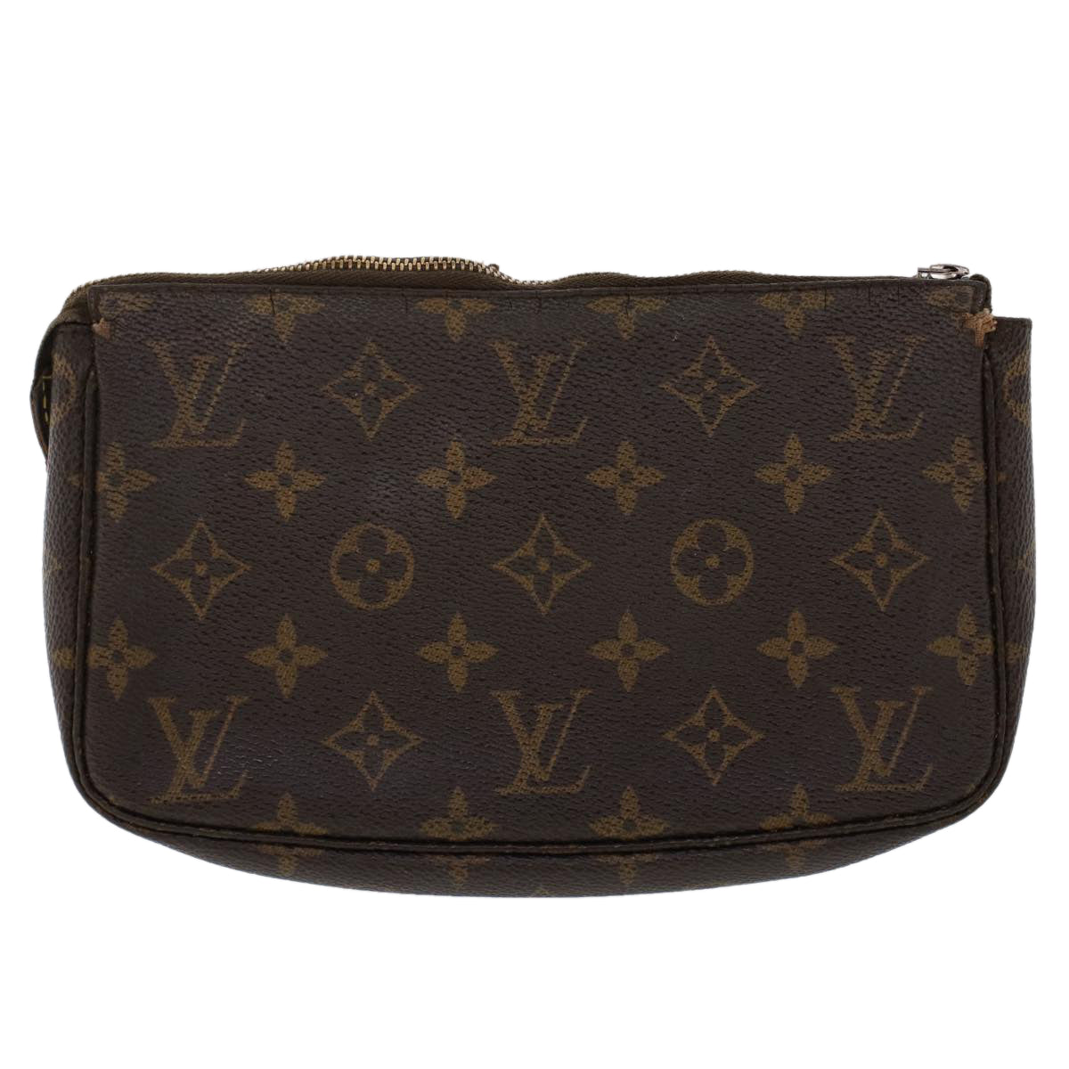 LOUIS VUITTON Monogram Pochette Accessoires Pouch M51980 LV ar9825