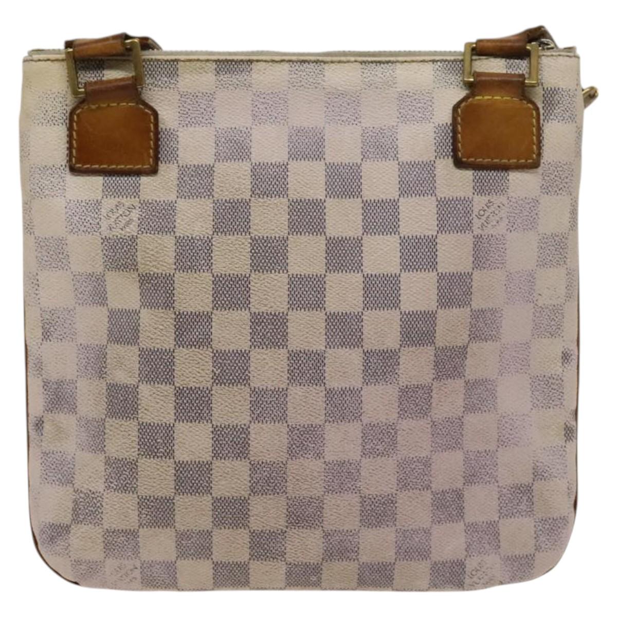 LOUIS VUITTON Damier Azur Pochette Bosphore Shoulder Bag N51112 LV BA1719
