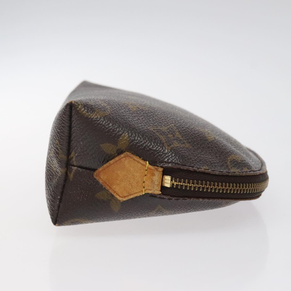 LOUIS VUITTON Monogram Pochette Cosmetic PM Pouch M43998 LV BA2266