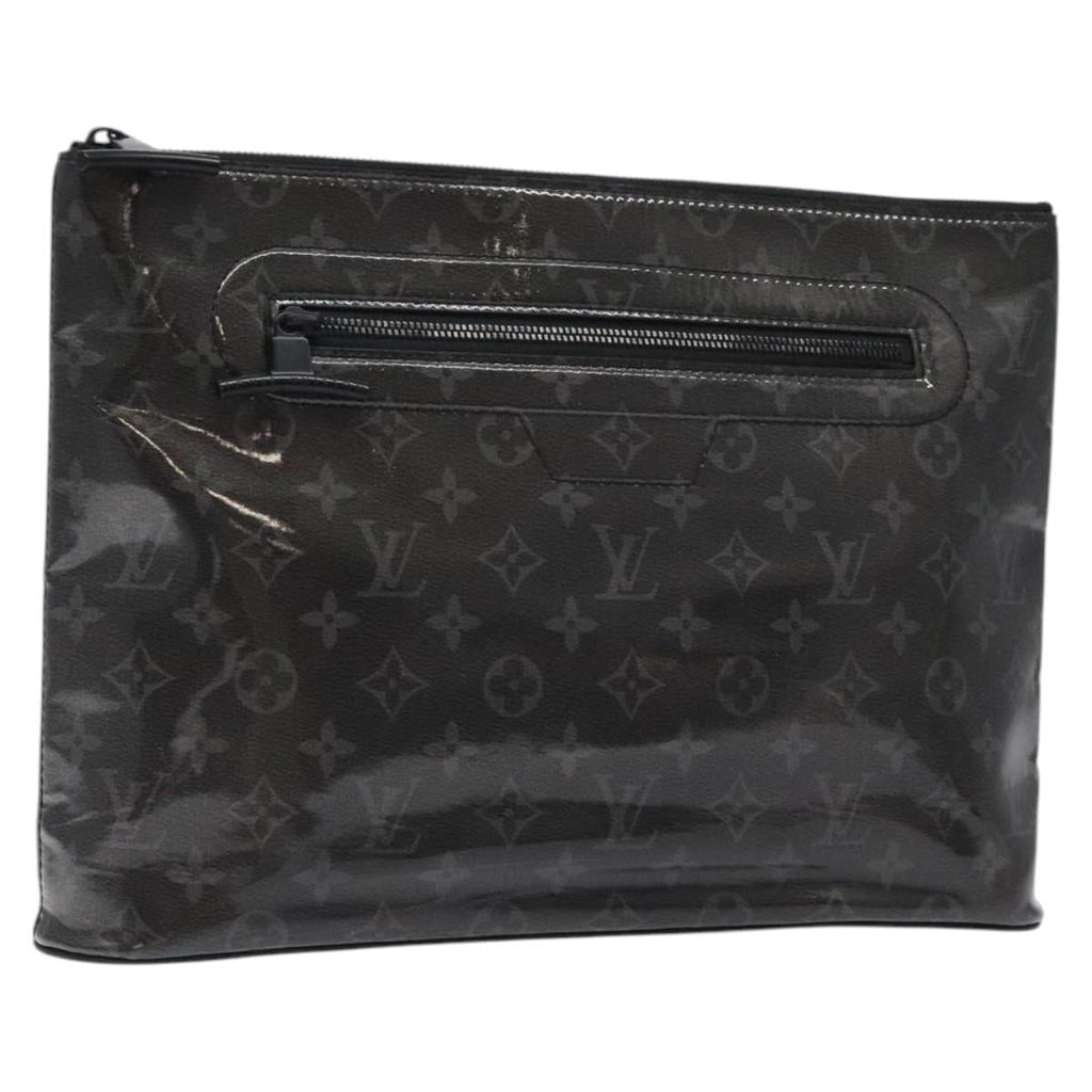 LOUIS VUITTON Eclipse Glaze Pochette Cosmos Clutch Bag M63373 LV BA2380