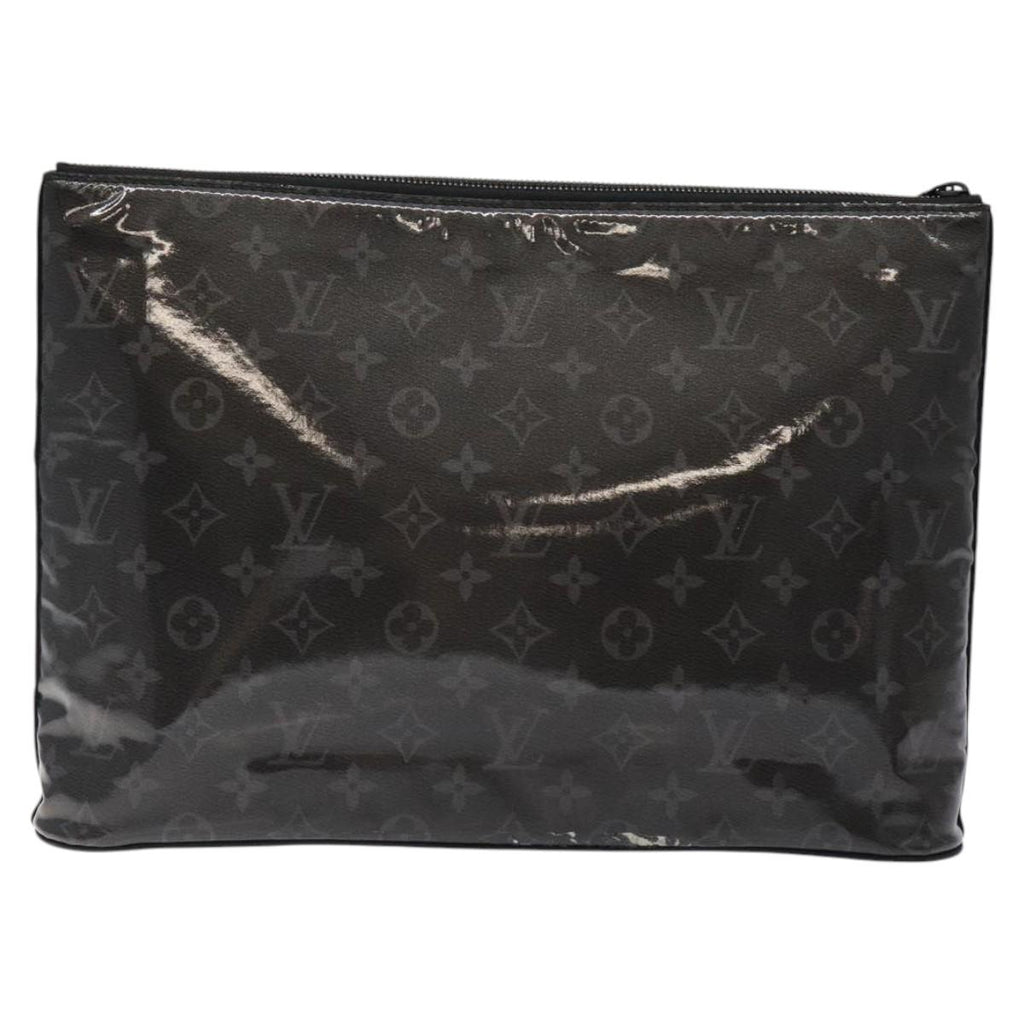 LOUIS VUITTON Eclipse Glaze Pochette Cosmos Clutch Bag M63373 LV BA2380