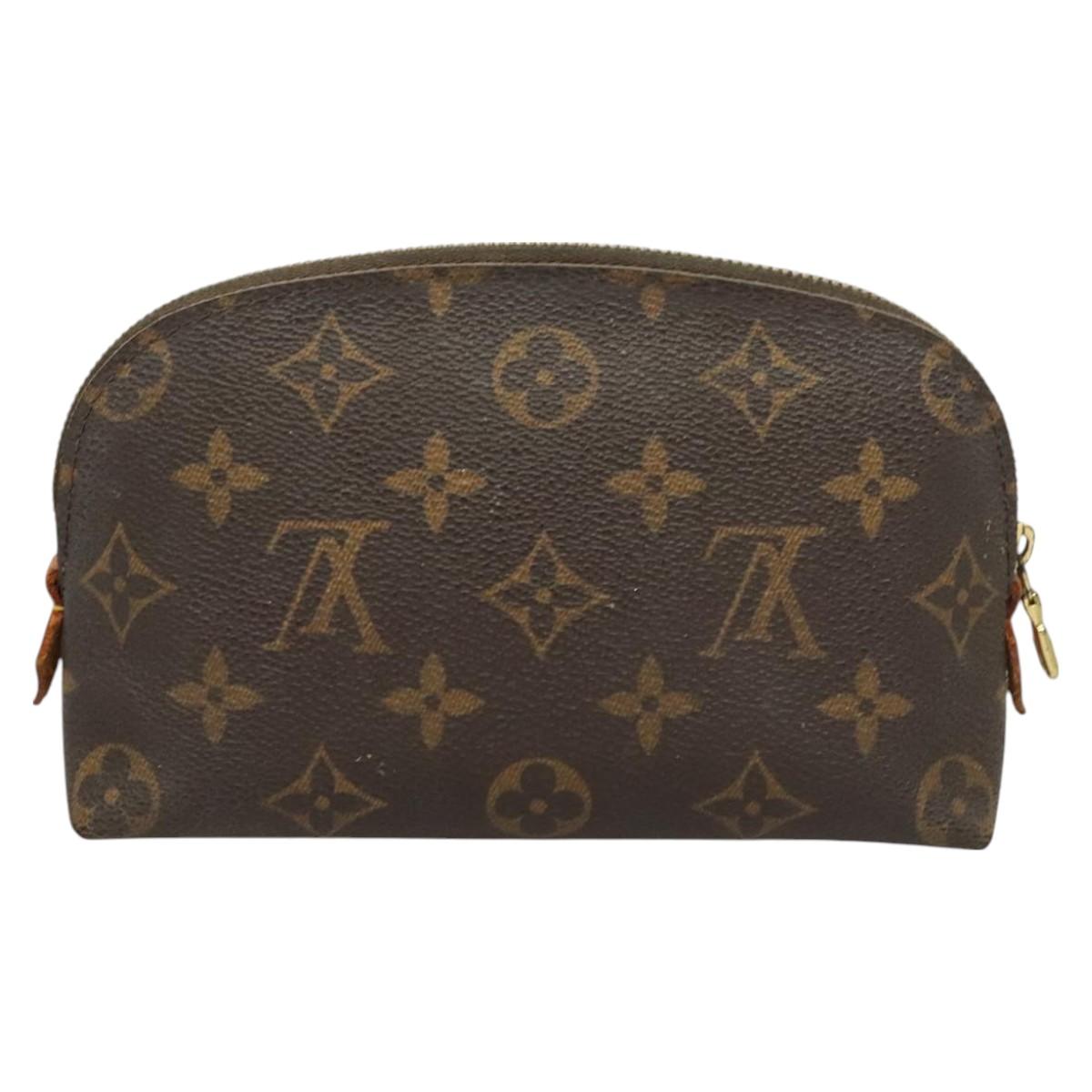 LOUIS VUITTON Monogram Pochette Cosmetic PM Cosmetic Pouch M47515 LV BA2852