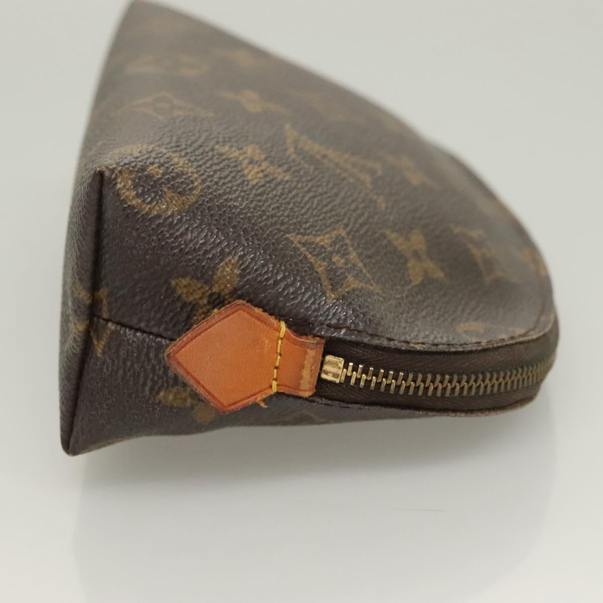 LOUIS VUITTON Monogram Pochette Cosmetic PM Cosmetic Pouch M47515 LV BA2852