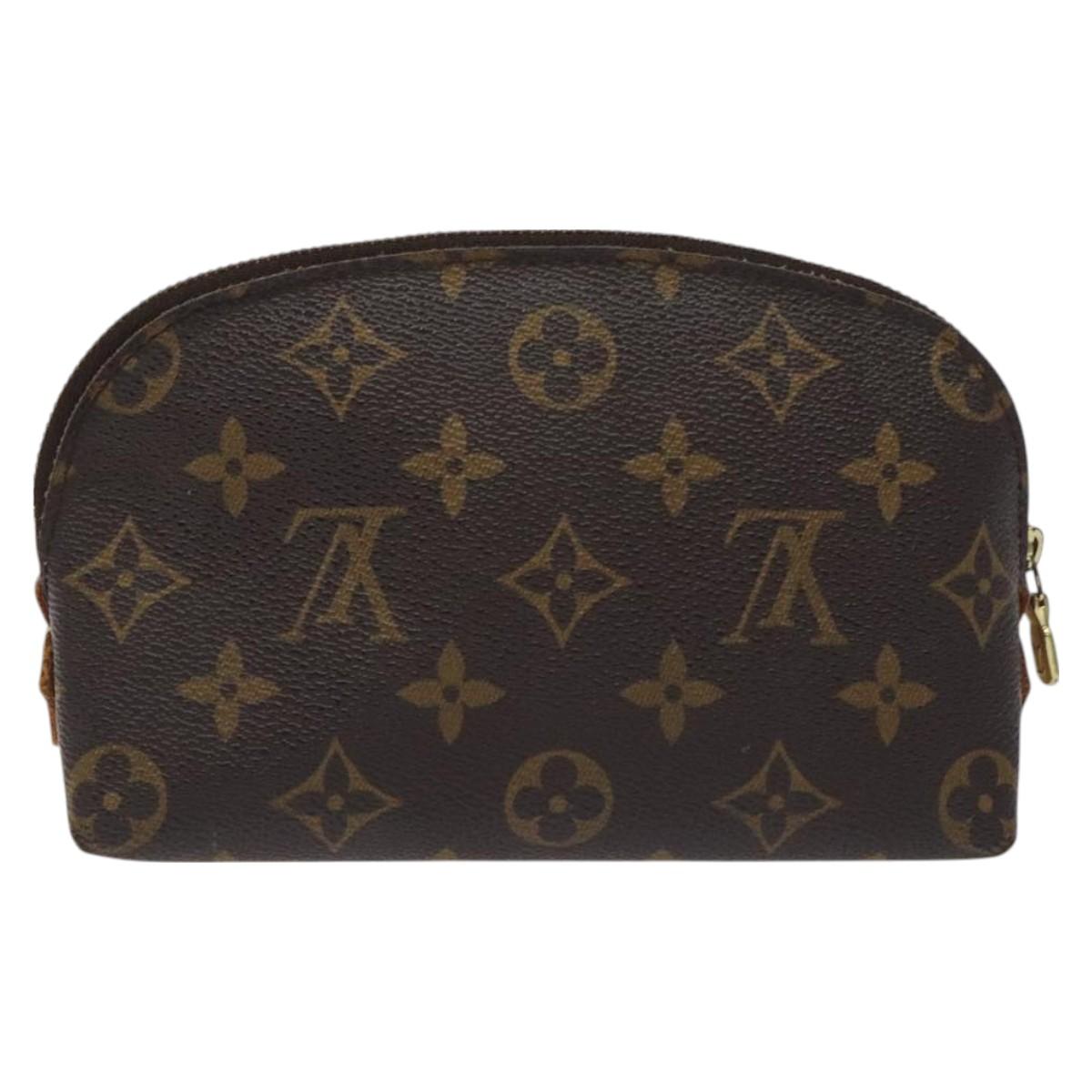 LOUIS VUITTON Monogram Pochette Cosmetic PM Cosmetic Pouch M47515 LV BA3383