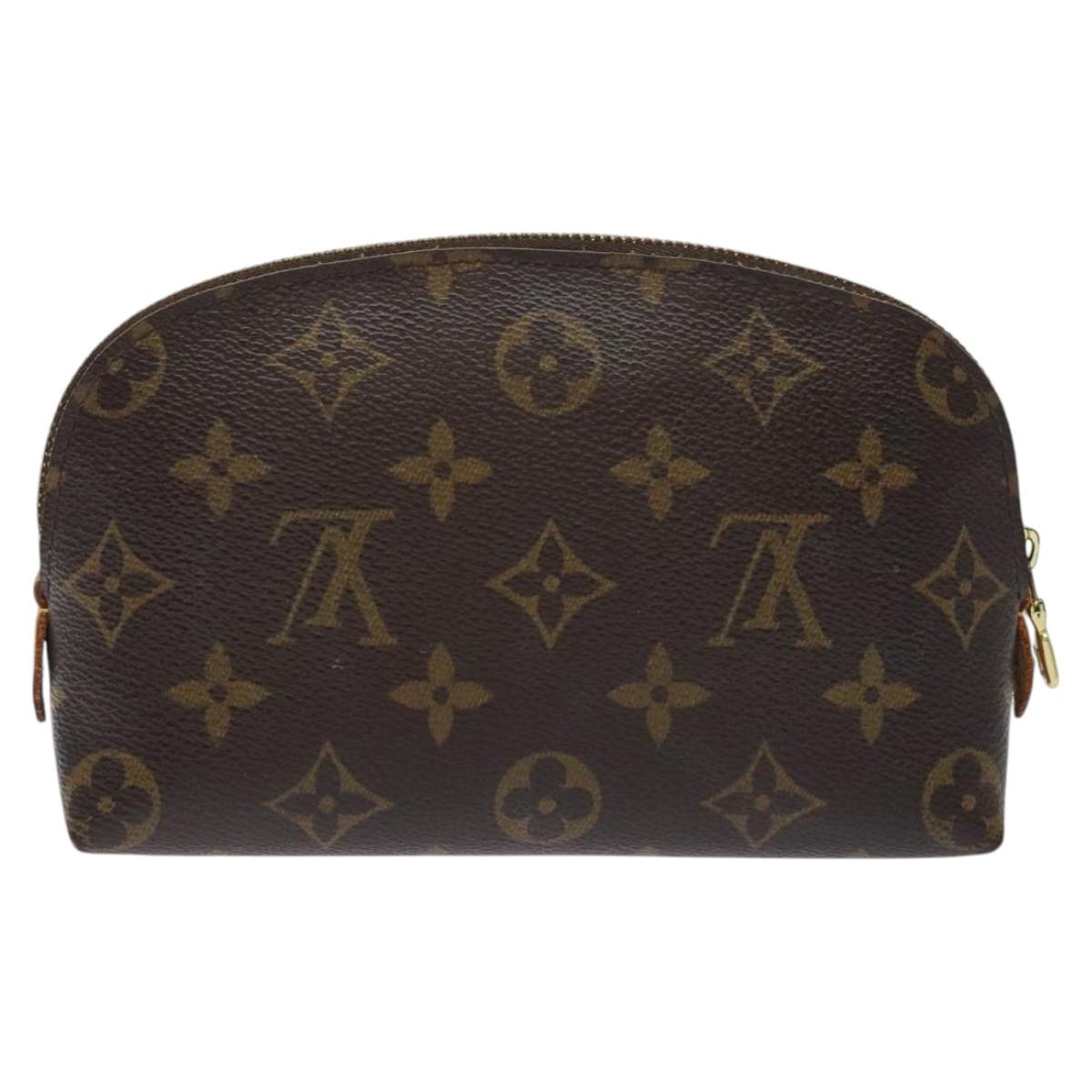 LOUIS VUITTON Monogram Pochette Cosmetic PM Cosmetic Pouch M47515 LV BA3384