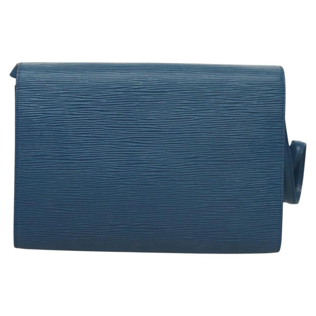 LOUIS VUITTON Epi Pochette Arche Shoulder Bag Blue M52575 LV BA3634