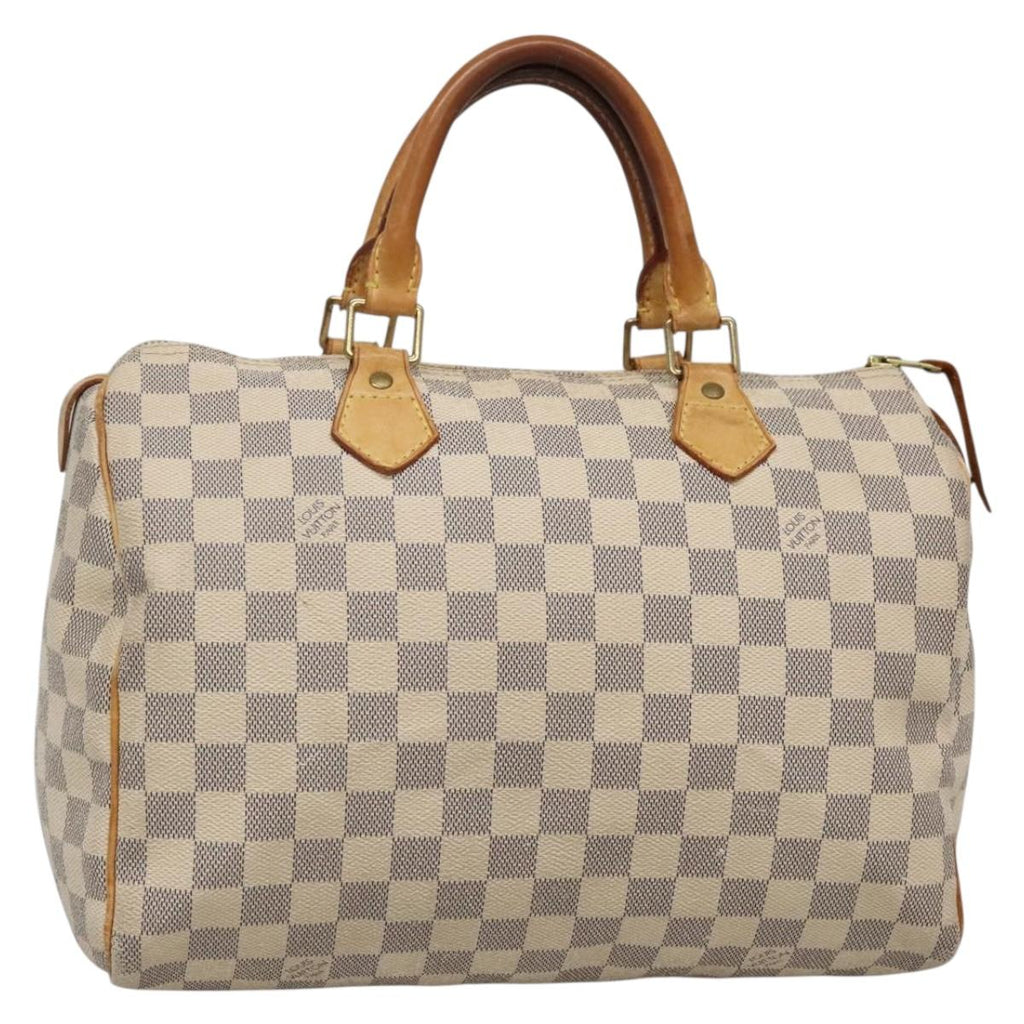 LOUIS VUITTON Damier Azur Speedy 30 Hand Bag N41533 LV BA3645