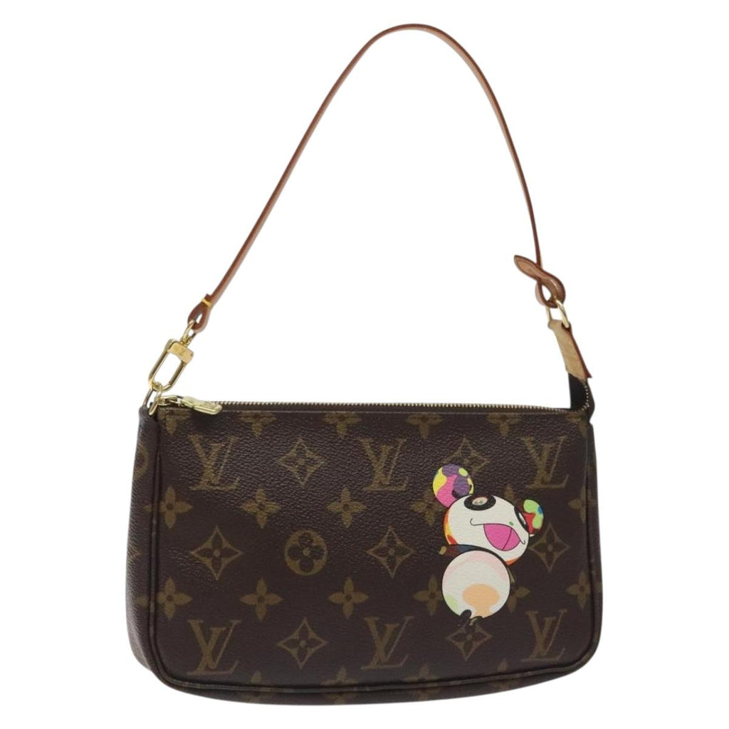 LOUIS VUITTON Monogram Panda Pochette Accessoires Pouch M51981 LV BA3649V