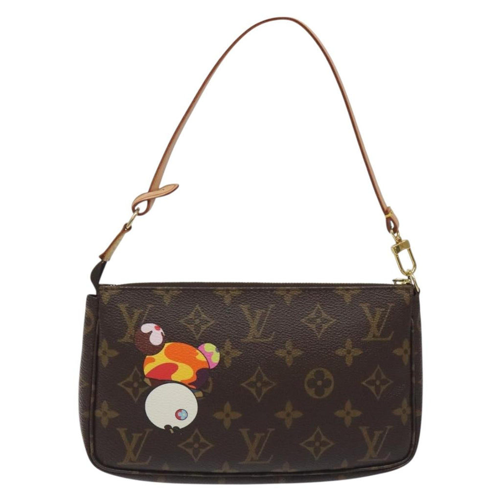 LOUIS VUITTON Monogram Panda Pochette Accessoires Pouch M51981 LV BA3649V