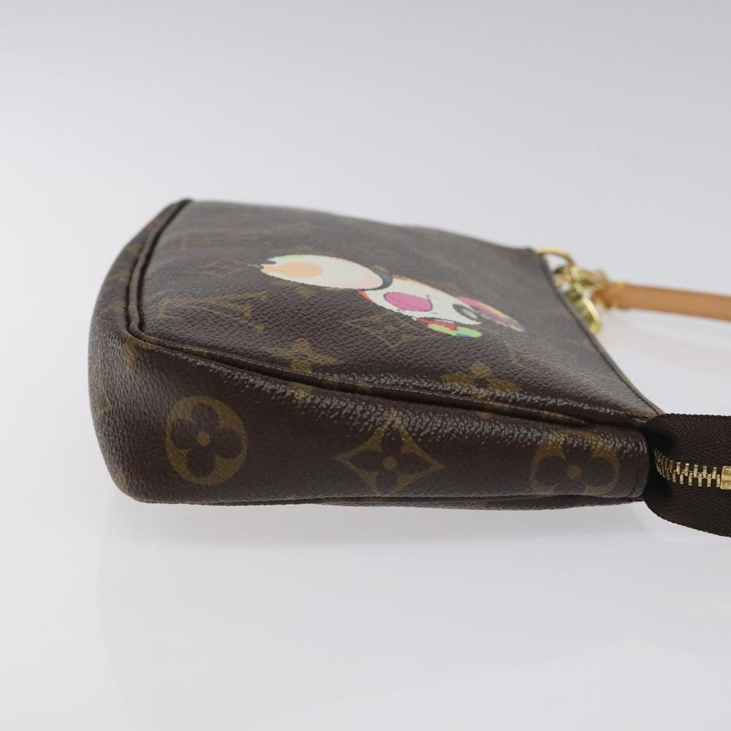 LOUIS VUITTON Monogram Panda Pochette Accessoires Pouch M51981 LV BA3649V