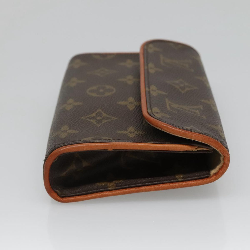 LOUIS VUITTON Monogram Pochette Florentine Waist Bag M51855 LV BA3938