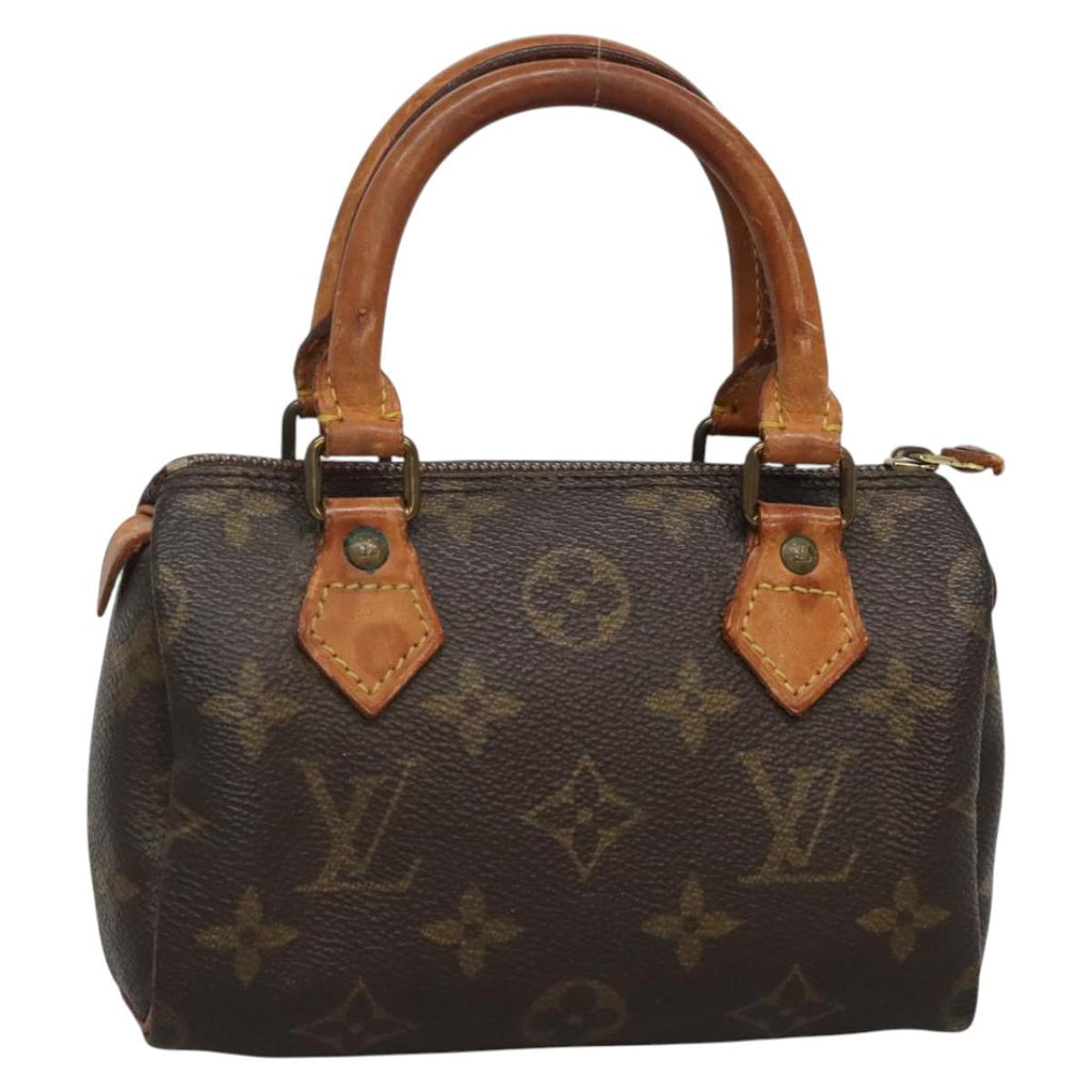 LOUIS VUITTON Monogram Mini Speedy Hand Bag M41534 LV BA4905