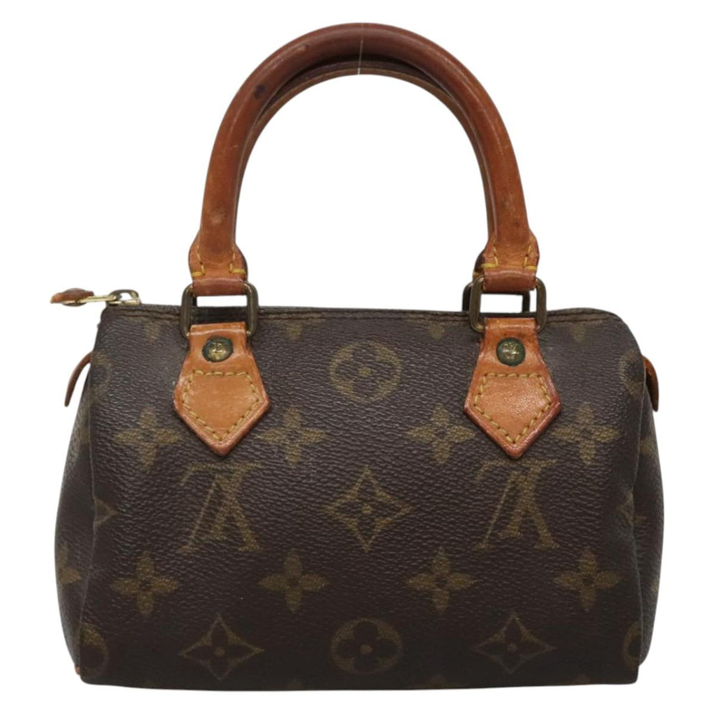 LOUIS VUITTON Monogram Mini Speedy Hand Bag M41534 LV BA4905