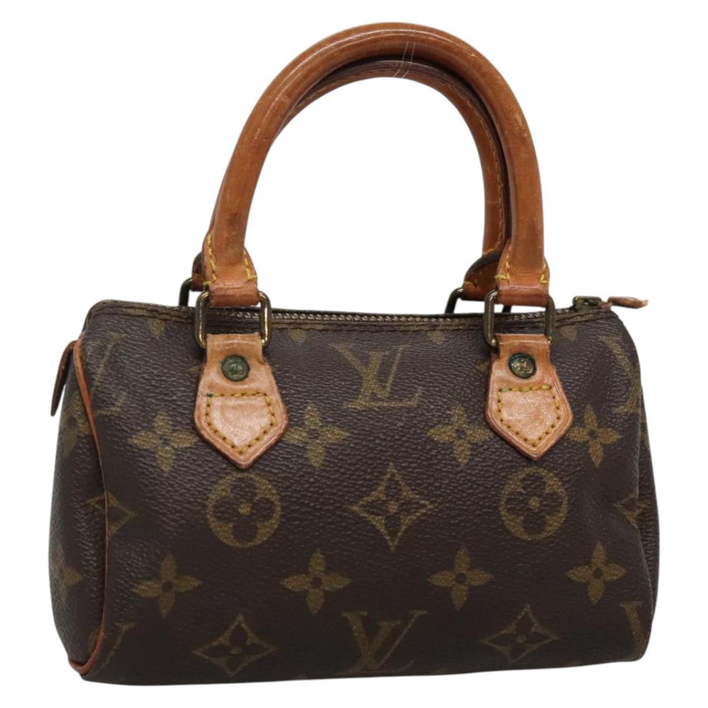 LOUIS VUITTON Monogram Mini Speedy Hand Bag M41534 LV BA4906